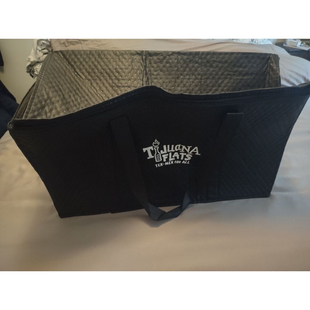 Insulated Food Delivery Bags Black XXL Large Warm‎ Bags Light Weight*